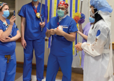 Doctors Have a Wedding Ceremony at a Hospital - Focus