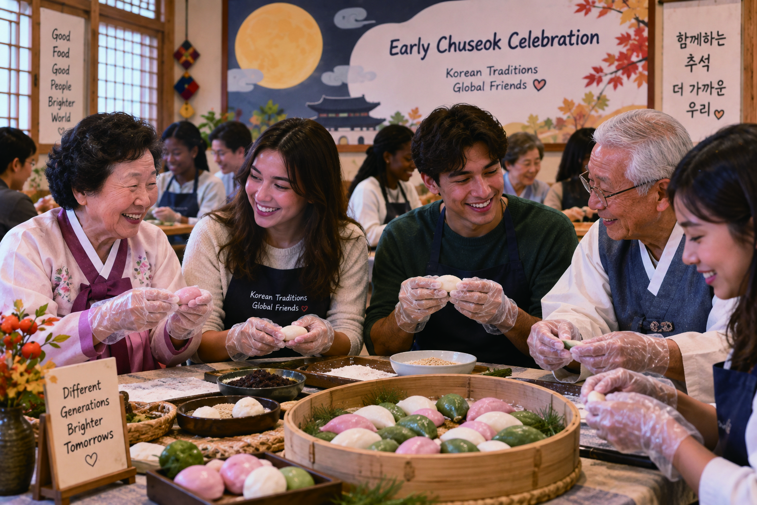 Seoul Seniors Give International Students a Taste of Chuseok - National News